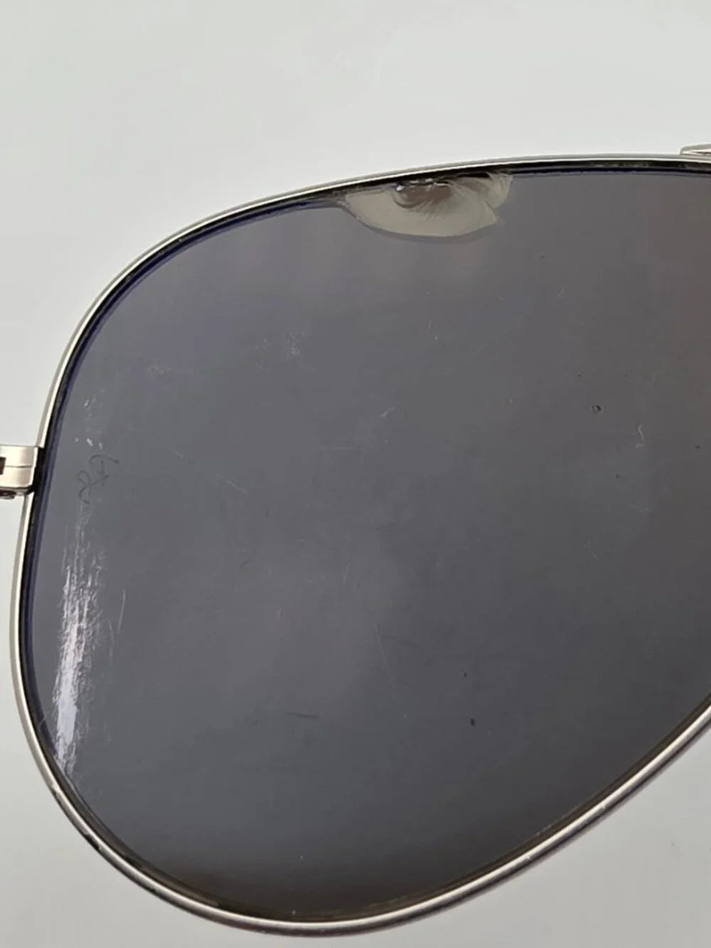 Ray-Ban RB3025 019/W3 Matte Silver Polarized Silver Mirror Aviator Sunglasses